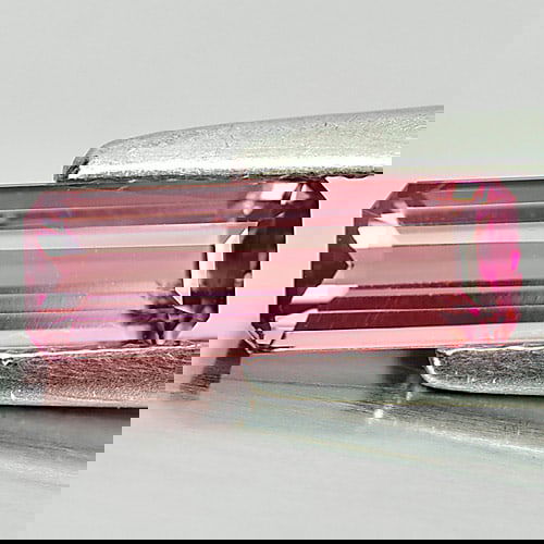 Natural Pink Tourmaline 1.03 Ct. VVS Octagon Shape 10.1 x 3.5 Mm. Unheated Gemstone From Nigeria (1 of 3)