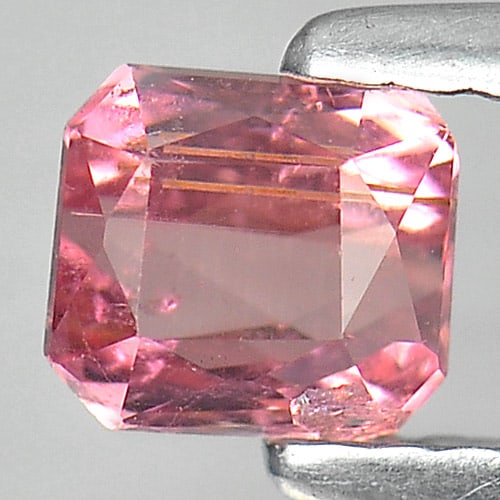 Natural Purplish Pink Tourmaline 0.67 Ct. Octagon Shape 4.9 x 4.4 Mm. Gemstone From Nigeria (1 of 3)