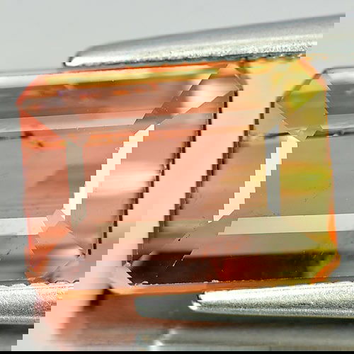 Natural Multi Color Tourmaline 3.27 Ct. Octagon Shape 10 x 7.4 Mm. Gemstone Unheated From Nigeria (1 of 3)