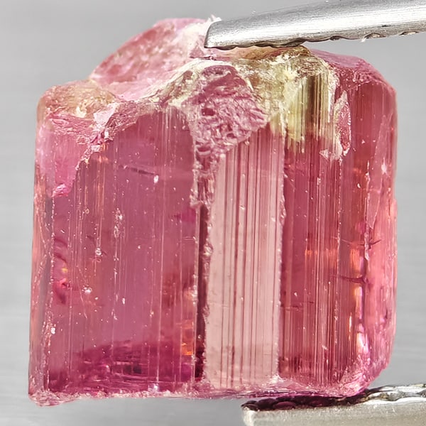 Natural Pink Tourmaline 6.03 Ct. Rough Shape 9.1 x 8.8 Mm Gemstone From Nigeria: Product ID: 597200059 Product Name: Natural Tourmaline Weight: 6.03 CT. Size: 9.1 x 8.8 MM. Shape: Rough Shape Color: Pink Clarity:None Luster: Good Gems Origin: Nigeria Treatment: Unheated Crystal St
