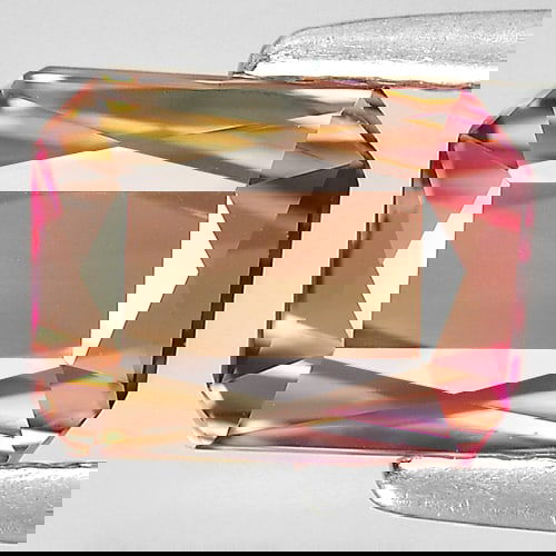 Natural Multi Color Tourmaline 2.00 Ct VVS Octagon Shape 7.8 x 6 Mm. Gemstone From Nigeria (1 of 3)