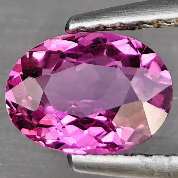 Natural Pink Tourmaline 0.84 Ct. Oval Shape 7.4 x 5.5 Mm Gemstones From Nigeria: Product ID: 807251489 Product Name: Natural Tourmaline Weight: 0.84 CT. Size: 7.4 x 5.5 x 3.6 MM. Shape: Oval Color: Pink Clarity:SI1 Luster: Good Gems Origin: Nigeria Treatment: Unheated Crystal Stru