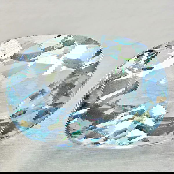 Natural Baby Blue Aquamarine 1.74 Ct. Oval Shape 8.9 x 6.5 Mm Gemstone From Brazil: Product ID: 800812328 Product Name: Natural Aquamarine Weight: 1.74 CT. Size: 8.9 x 6.5 x 4.9 MM. Shape: Oval Color: Baby Blue Clarity:SI1 Luster: Good Gems Origin: Brazil Treatment: Unheated Crystal