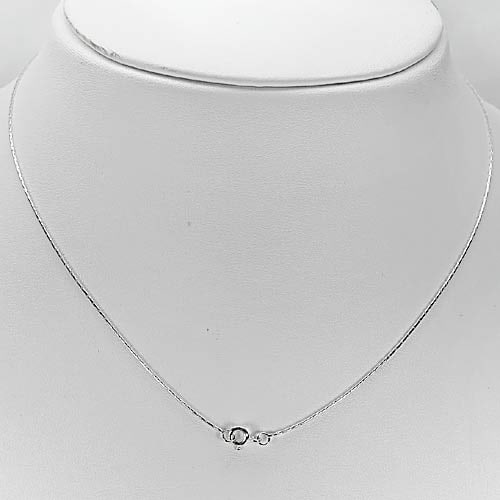 925 Sterling Silver Necklace Jewelry Length 16 Inch 1.84 Grams: Product ID: 203400034 Product Type: 925 Sterling Silver Fine Jewelry Jewelry Weight: 1.84 Grams. Gemstones Color: Silver Metal: Solid Silver 92.5%. Gemstone Detail: Center: Silver Necklace Length 16 I
