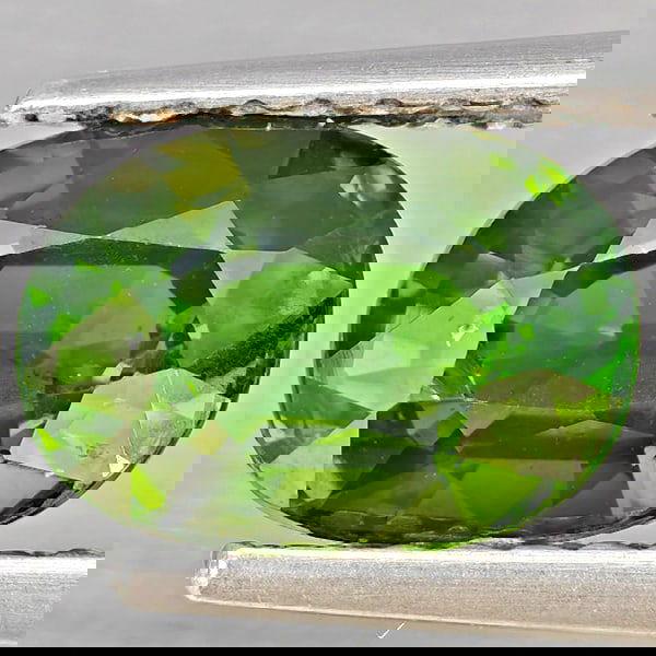 Natural Green Tourmaline 1.45 Ct. Oval Shape 8 x 5.7 Mm Gemstone from Nigeria (1 of 3)