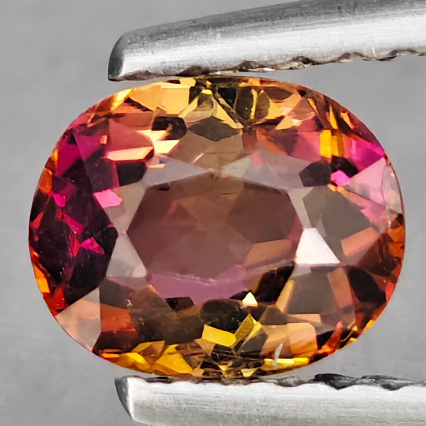 Natural Fancy Color Pink Tourmaline 0.78 Ct. Oval Shape 6.2 x 5.1 Mm Gemstones From Nigeria: Product ID: 807251556 Product Name: Natural Tourmaline Weight: 0.78 CT. Size: 6.2 x 5.1 x 4 MM. Shape: Oval Color: Fancy Color Pink Clarity:SI1 Luster: Good Gems Origin: Nigeria Treatment: Unheated Cr