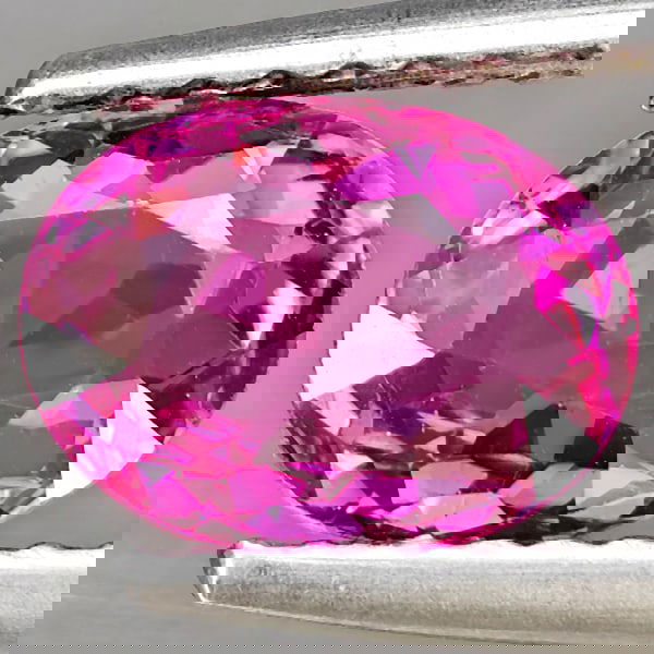 Natural Pink Tourmaline 1.25 Ct. Oval Shape 7.8 x 6 Mm Gemstone from Nigeria (1 of 3)