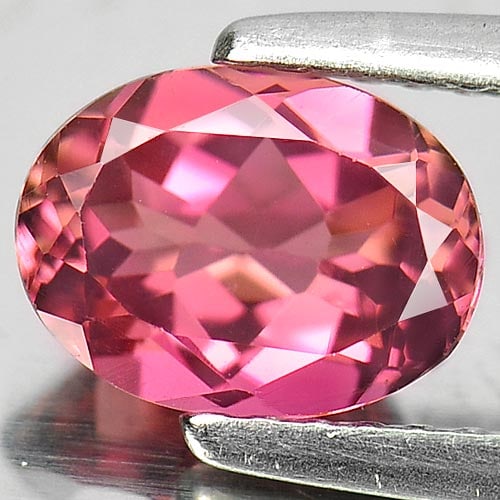 Natural Pink Tourmaline 1.17 Ct. VS Oval Shape 7.8 x 5.8 Mm. Unheated Gemstone From Nigeria (1 of 3)