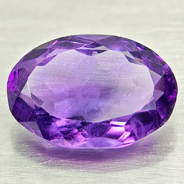 Natural Purple Amethyst 4.68 Ct. Oval Shape 13.5 x 9.7 Mm Gemstone from Brazil: Product ID: 800325395 Product Name: Natural Amethyst Weight: 4.68 CT. Size: 13.5 x 9.7 x 5.5 MM. Shape: Oval Color: Purple Clarity:VVS - VSI Luster: Good Gems Origin: Brazil Treatment: Unheated Crysta