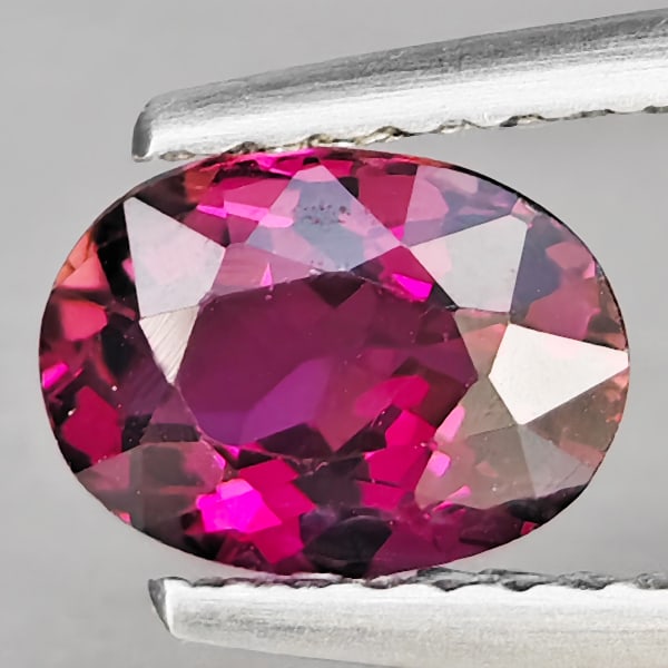 Natural Pink Tourmaline 0.92 Ct. Oval Shape 7.5 x 5.5 Mm Gemstone from Nigeria (1 of 3)