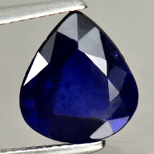 Natural Blue Sapphire 3.82 Ct. Pear Shape 11.2 x 10 Mm Gemstone From Madagascar: Product ID: 806009931 Product Name: Natural Blue Sapphire Weight: 3.82 CT. Size: 11.2 x 10 x 4.3 MM. Shape: Pear Color: Blue Clarity:SI1 Luster: Good Gems Origin: Madagascar Treatment: Heated (Lead-gl