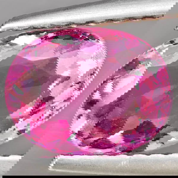 Natural Pink Tourmaline 1.42 Ct. Oval Shape 8 x 6.4 Mm Gemstone from Nigeria (1 of 3)