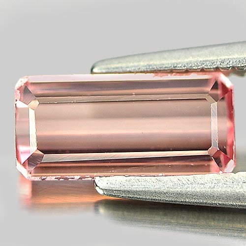 Natural Pink Tourmaline 1.09 Ct. Octagon Shape 8.6 x 4.1 Mm Gemstones From Nigeria (1 of 3)