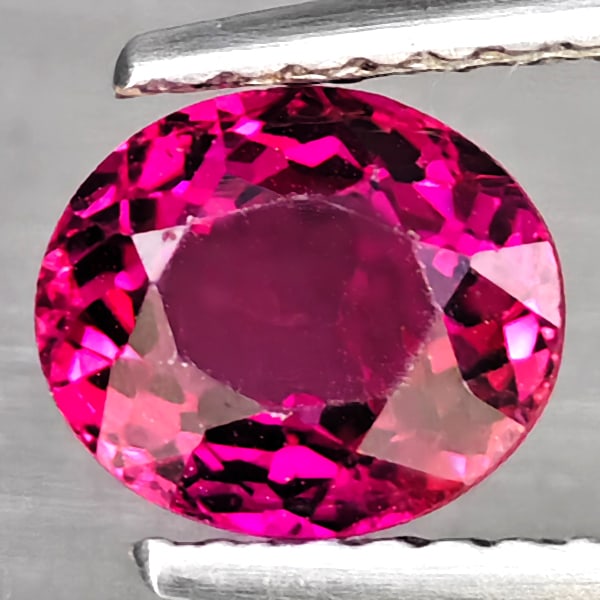 Natural Pink Tourmaline 1.16 Ct. Oval Shape 7 x 6 Mm Gemstone from Nigeria: Product ID: 807251409 Product Name: Natural Tourmaline Weight: 1.16 CT. Size: 7 x 6 x 4.1 MM. Shape: Oval Color: Pink Clarity:VSI Luster: Good Gems Origin: Nigeria Treatment: Unheated Crystal Structur