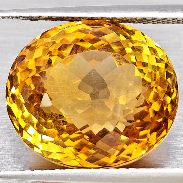 Natural Imperial Topaz 16.71 Ct. Oval Shape 14.9 x 13 Mm Gemstone From Brazil: Product ID: 807168557 Product Name: Natural Topaz Weight: 16.71 CT. Size: 14.9 x 13 x 10.2 MM. Shape: Oval Shape Color: Imperial Clarity:VSI Luster: Good Gems Origin: Brazil Treatment: Treated Crystal