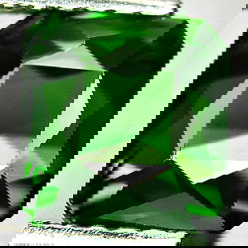 Natural GreenTourmaline 1.59 Ct. VVS Octagon Shape 6.4 x 5.9 Mm Gemstone From Nigeria (1 of 3)