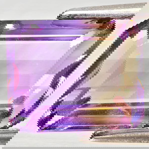 Natural Bi Color Ametrine 2.45 Ct. Octagon Shape 8.7 x 7.3 Mm Gemstone From Bolivia (1 of 3)