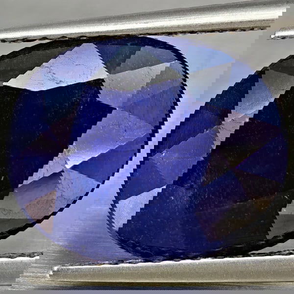 Natural Blue Sapphire 7.84 Ct. Oval Shape 12.7 x 10.3 Mm Gemstone from Madagascar (1 of 3)