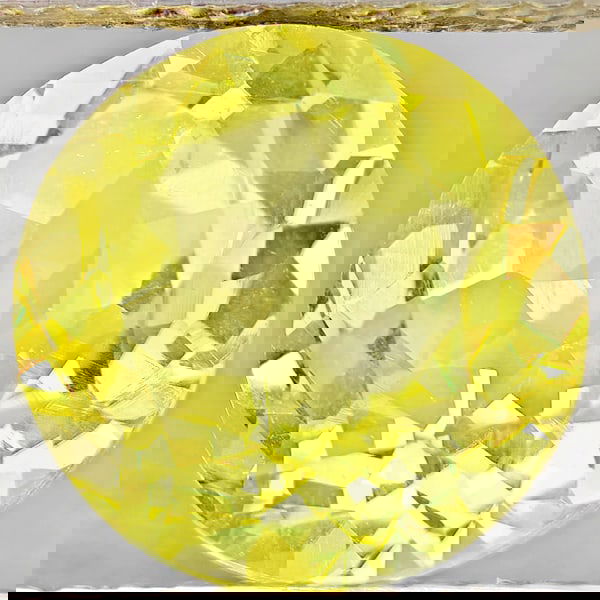 Natural Yellow Lemon Quartz 2.70 Ct. Round Shape 9.1 Mm Gemstone From Brazil (1 of 3)