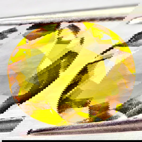 Natural Yellow Citrine 2.50 Ct. Oval Shape 11.3 x 9.4 Mm Gemstone From Brazil (1 of 3)