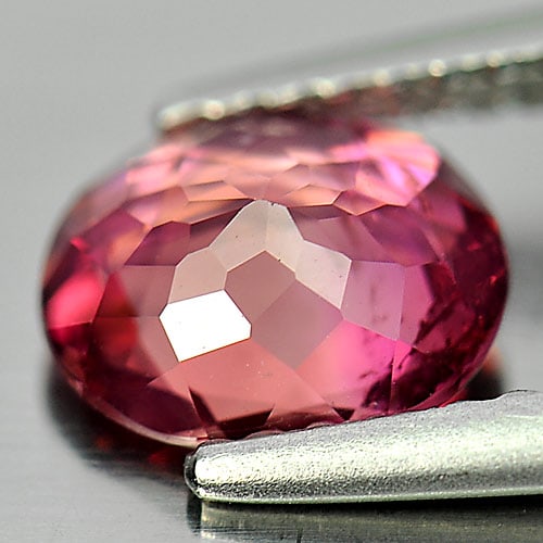 Natural Pink Tourmaline 0.97 Ct. Oval Shape 7.2 x 6.1 Mm. Gemstone Unheated From Nigeria - 3