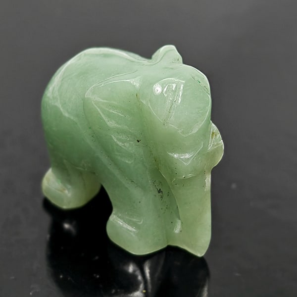 Natural Multi Color Jade 55.26 Ct. Elephant Carving Shape 15 x 29 Mm Gemstone From Thailand: Product ID: 819815962 Product Name: Natural Jade Weight: 55.26 CT. Size: 15 x 29 x 21 MM. Shape: Elephant Carving Shape Color: Multi-Color Clarity:Opaque Luster: Good Gems Origin: Thailand Treatment: