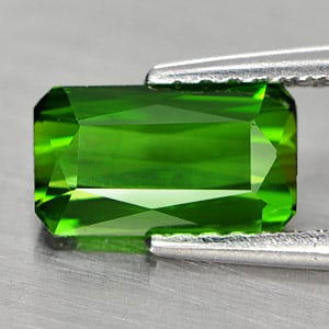 Natural Green Tourmaline 1.11 Ct. VVS Octagon Shape 8 x 4.7 Mm. Gemstones From Nigeria (1 of 3)
