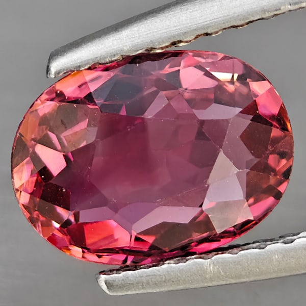Natural Pink Tourmaline 1.57 Ct. Oval Shape 9 x 6.8 Mm Gemstone from Nigeria - 2