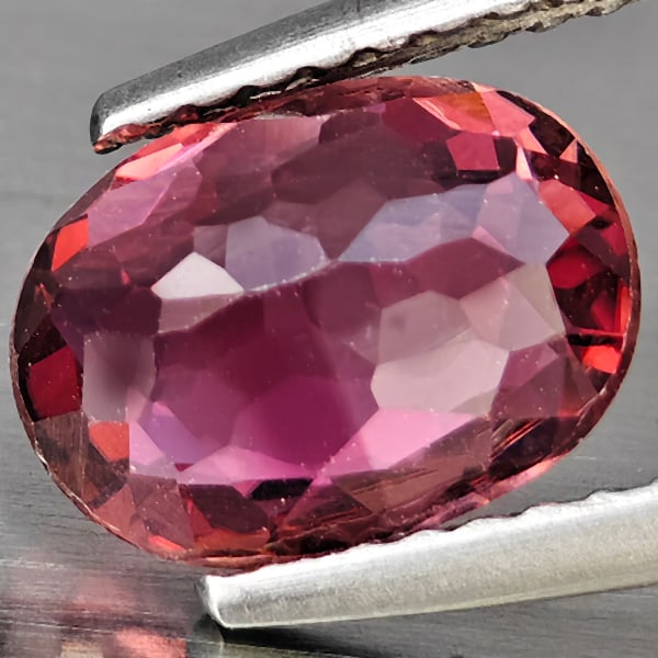 Natural Pink Tourmaline 1.57 Ct. Oval Shape 9 x 6.8 Mm Gemstone from Nigeria - 3