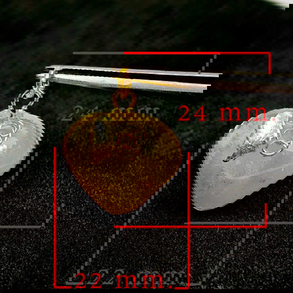 Natural Multi-Color Jade 38.23 Ct. Heart Nickel Pendant 24 x 22 Mm. Gemstone From Thailand: Product ID: 819814367 Product Name: Natural Jade Weight: 38.23 CT. Size: 24 x 22 x 12 MM. Shape: Heart Shape Color: Multi-Color Clarity:Opaque Luster: Good Gems Origin: Thailand Treatment: Unheated Cr