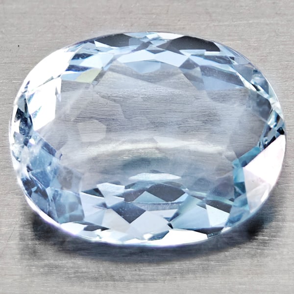 Natural Light Blue Aquamarine 1.51 Ct.Oval Shape 8.8 x 7 Mm Gemstone From Brazil: Product ID: 800812259 Product Name: Natural Aquamarine Weight: 1.51 CT. Size: 8.8 x 7 x 3.6 MM. Shape: Oval Color: Light Blue Clarity:VSI Luster: Good Gems Origin: Brazil Treatment: Unheated Crystal S