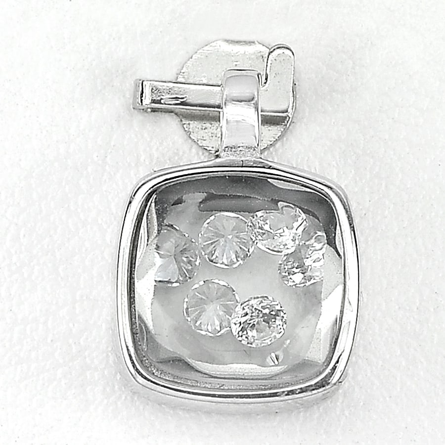 925 Sterling Silver Pendant Jewelry 2.19 Grams Beautiful Design (1 of 3)