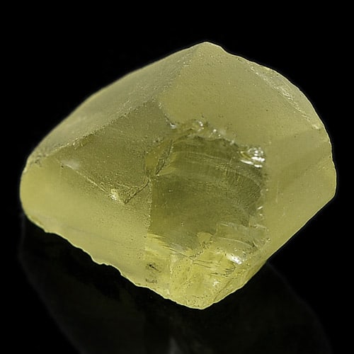 Natural Yellow Quartz 30.34 Ct. Rough Size 23 x 16 Mm Gemstone From Brazil (1 of 3)