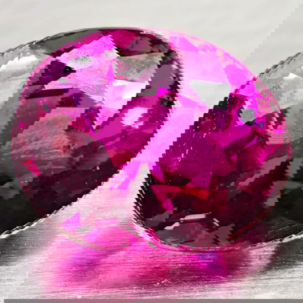 Natural Pink Tourmaline 1.11 Ct. Oval Shape 7.4 x 6.1 Mm Gemstone from Nigeria (1 of 3)