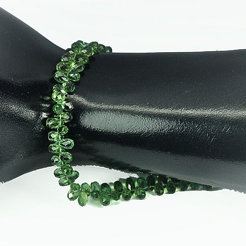 Natural Green Apatite 49.10 Ct. Beads Length 8 Inch Briolette Shape with Drilled Unheated Gemstones: Product ID: 800607704 Product Name: Natural Apatite Weight: 49.10 CT. Size: 8 Inch. / 5.4 x 3.2 MM. Shape: Briolette With Drilled Color: Green Clarity:VVS Luster: Good Gems Origin: Tanzania Treatment: