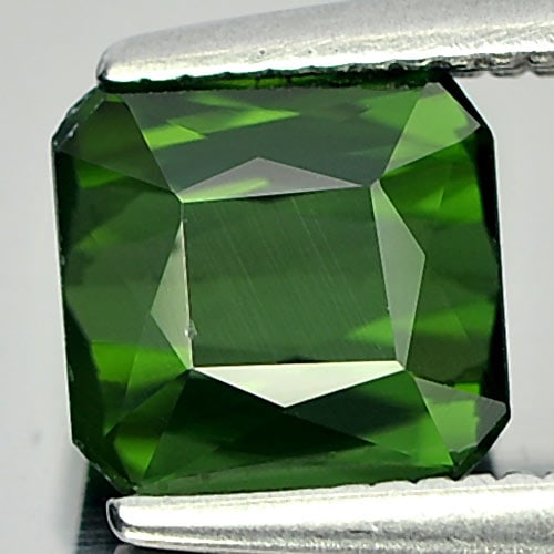 Natural Green Tourmaline 1.39 Ct. Ocgagon Shape 6.3 x 6 Mm. Unheated Gemstone From Nigeria (1 of 3)