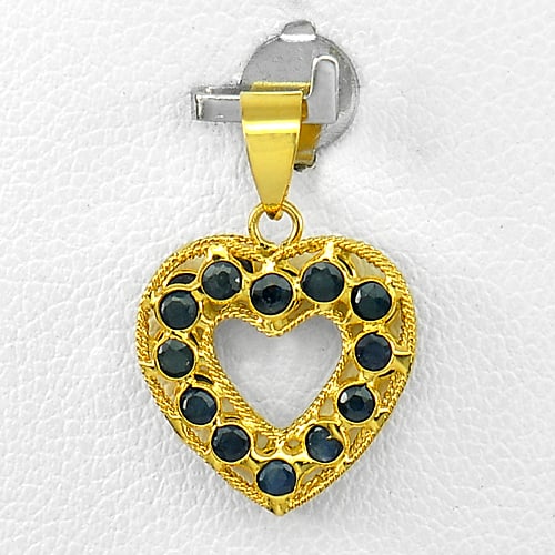 Natural Blue Sapphire 18k Yellow Gold Jewelry Pendant 0.81 G.: Jewelry Setting Metal: 18 K Solid Gold Jewelry Weight: 0.81 Grams. Gemstones Details Product ID: 202200214 Product Name: Gold Jewelry Pendant Gemstone: Total Gem Weight: 1.04 CT. Gems Size: 1.5 x 1.5