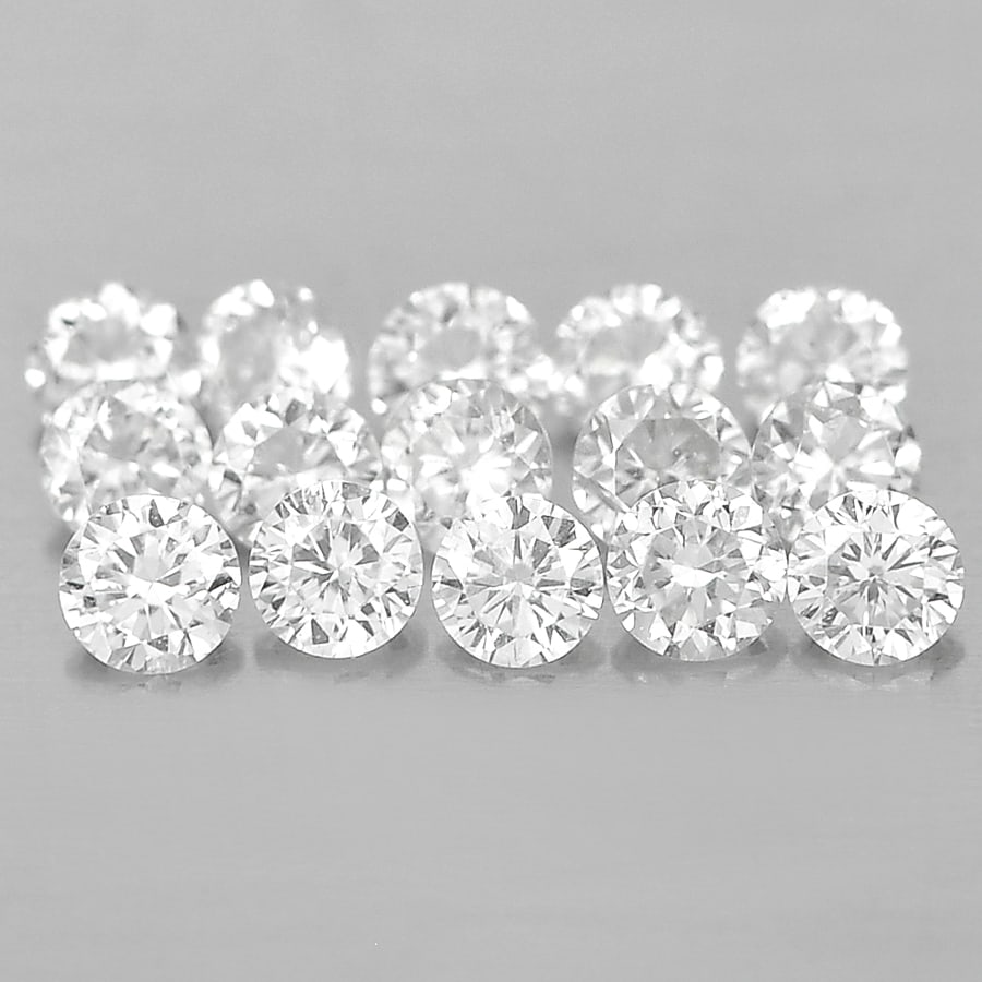 Natural White Diamond 0.14 Ct. Round Brilliant Cut Size 1.3 Mm From Belgium: Product ID: 802102750 Product Name: Natural Natural Diamond Weight: 0.14 CT. Size: 1.3 x 1.3 x 0.9 MM. Shape: Round Color: G Clarity:VSI Luster: Scintillating Gems Origin: Belgium Treatment: Unheated