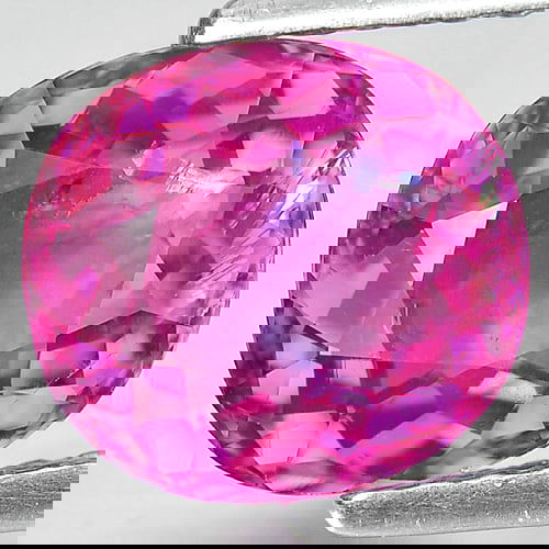 Natural Vivid Pink Tourmaline 2.01 Ct. Oval Shape 8.4 x 7.7 Mm. Gemstone Unheated From Nigeria - 2