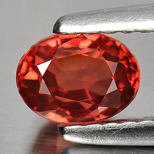 Natural Red Songea Sapphire 1.05 Ct. VVS Oval Shape 6 x 4.4 Mm. Gemstone From Tanzania: Product ID: 806152163 Product Name: Natural Red Sapphire Weight: 1.05 CT. Size: 6 x 4.4 x 4 MM. Shape: Oval Color: Red Clarity:VVS Luster: Very Good Gems Origin: Tanzania Treatment: Heated Crystal Str