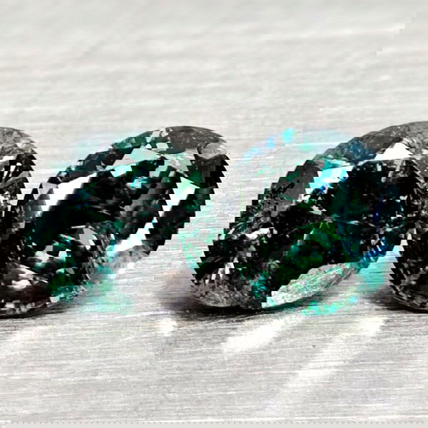 Natural Blue Loose Diamond 0.21 Ct. 2 Pcs Round Diamond Cut 3 Mm From Belgium: Product ID: 502100360 Product Name: Natural Natural Diamond Weight: 0.21 CT. Size: 3 x 3 x 2.1 MM. Shape: Round Diamond Cut Color: Blue Clarity:SI1 Luster: Good Gems Origin: Belgium Treatment: Treated