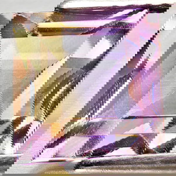 Natural Bi Color Ametrine 3.23 Ct. Octagon Shape 8.2 x 8.2 Mm Gemstone from Bolivia: Product ID: 800408377 Product Name: Natural Ametrine Weight: 3.23 CT. Size: 8.2 x 8.2 x 6.5 MM. Shape: Octagon Color: Bi Color Clarity:VSI Luster: Good Gems Origin: Bolivia Treatment: Unheated Crystal