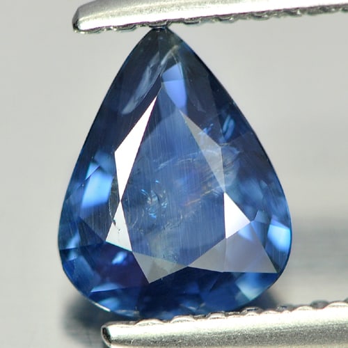 Natural Blue Sapphire 0.90 Ct. Pear Shape 7.31 x 5.77 Mm. Unheated Gemstone From Madagascar: Product ID: 806008168 Product Name: Natural Blue Sapphire Weight: 0.90 CT. Size: 7.31 x 5.77 x 2.70 MM. Shape: Pear Color: Blue Clarity:SI Luster: Stunning Gems Origin: Madagascar Treatment: Unheated