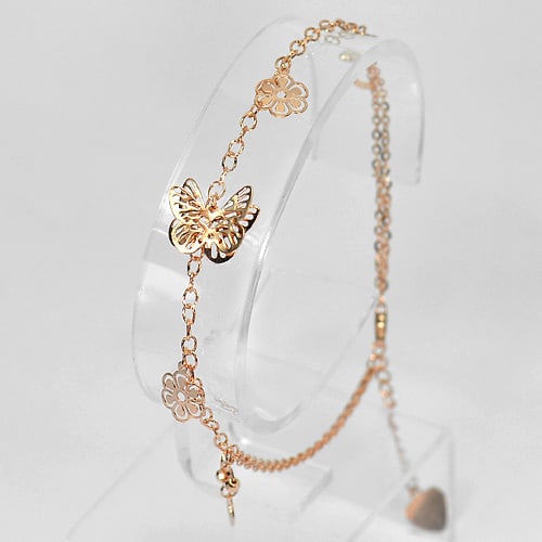 925 Sterling Silver Bracelet Jewelry Rose Pink Plated 9 Inch. 2.86 Grams: Product ID: 280560006 Product Type: 925 Sterling Silver Fine Jewelry Jewelry Weight: 2.86 Grams. Gemstones Color: Pink Metal: Solid Silver 92.5%. Gemstone Detail: Average Range 2.82 - 2.92 Gram Per 1