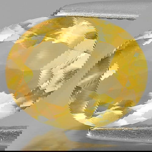 Natural Yellow Citrine 2.23 Ct. Oval Shape 10 x 8 Mm Gemstone From Brazil (1 of 3)