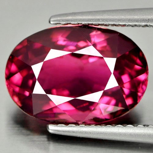 Natural Vivid Pink Tourmaline 4.32 Ct. VVS Oval Shape 11.4 x 7.9 Mm. Unheated Gemstone From Nigeria: Product ID: 807250036 Product Name: Natural Tourmaline Weight: 4.32 CT. Size: 11.4 x 7.9 x 6.6 MM. Shape: Oval Color: Pink Clarity:VVS Luster: Very Good Gems Origin: Nigeria Treatment: Unheated Crysta
