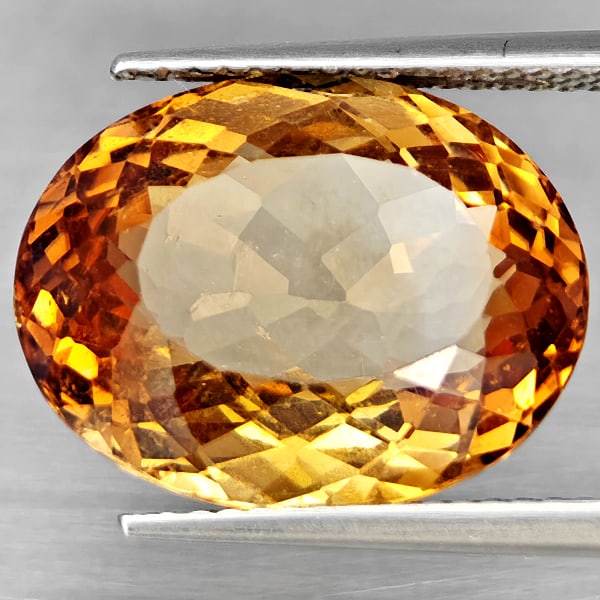 Natural Imperial Topaz 13.71 Ct. Oval Shape 16.1 x 12.6 Mm Gemstone From Brazil: Product ID: 807168585 Product Name: Natural Topaz Weight: 13.71 CT. Size: 16.1 x 12.6 x 8.3 MM. Shape: Oval Shape Color: Imperial Clarity:VSI Luster: Good Gems Origin: Brazil Treatment: Treated Crysta