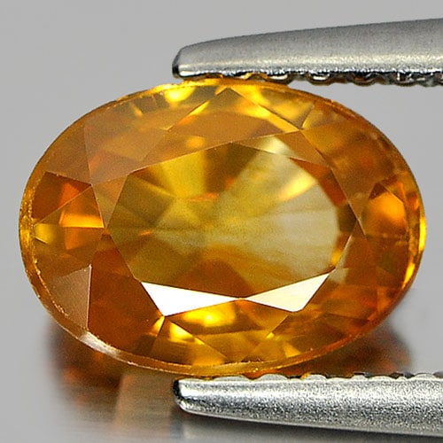 Natural Yellow Zircon 2.04 Ct. Oval Shape 8.1 x 5.9 Mm. Gemstone From Cambodia: Product ID: 807725165 Product Name: Natural Zircon Weight: 2.04 CT. Size: 8.1 x 5.9 x 3.8 MM. Shape: Oval Color: Yellow Clarity:VSI Luster: Good Gems Origin: Cambodia Treatment: Heated Crystal Structu
