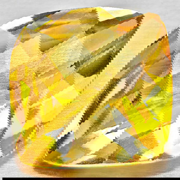 Natural Yellow Citrine 3.53 Ct. Cushion Checkerboard 10 x 10 Mm. Gemstone From Brazil (1 of 3)