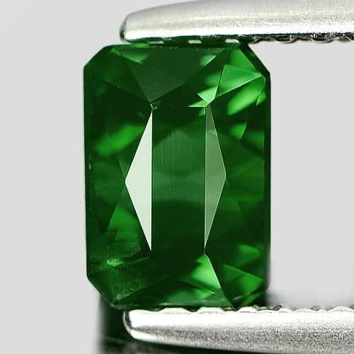 Natural Green Tourmaline 1.04 Ct. Clean Octagon Shape 6.1 x 4.2 Mm. Gemstone Unheated From Nigeria (1 of 3)